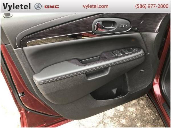 2017 Buick Enclave SUV FWD 4dr Leather - Buick Crimson Red - cars &... for sale in Sterling Heights, MI – photo 15