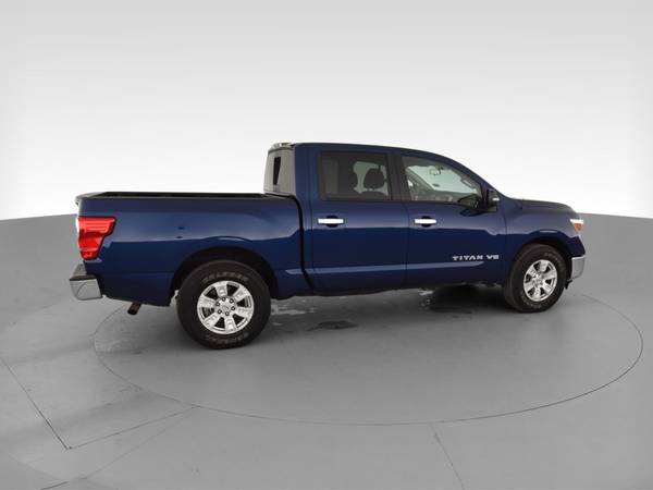 2019 Nissan Titan Crew Cab SV Pickup 4D 5 1/2 ft pickup Blue -... for sale in Fort Myers, FL – photo 12