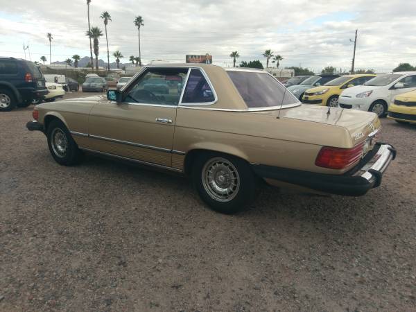 1984 Mercedes-Benz 380 SL Hard Top Convertible - Low Miles -... for sale in Apache Junction, AZ – photo 4