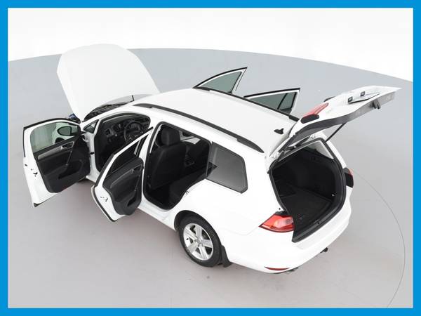 2015 VW Volkswagen Golf SportWagen TDI S Wagon 4D wagon White for sale in Jacksonville, FL – photo 17