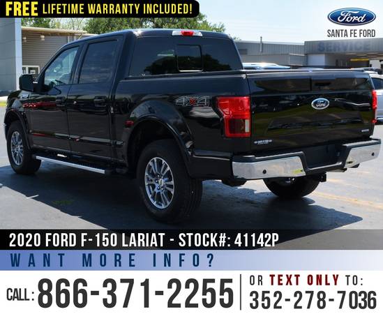 2020 Ford F150 Lariat 4WD SYNC - Tonneau Cover - Ecoboost for sale in Alachua, GA – photo 5