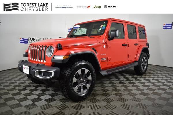2019 Jeep Wrangler 4x4 4WD Unlimited Sahara SUV - - by for sale in Forest Lake, MN – photo 3