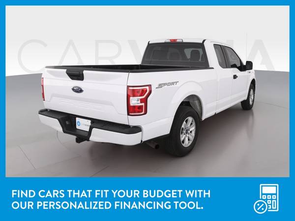 2018 Ford F150 Super Cab XL Pickup 4D 6 1/2 ft pickup White for sale in Macon, GA – photo 8