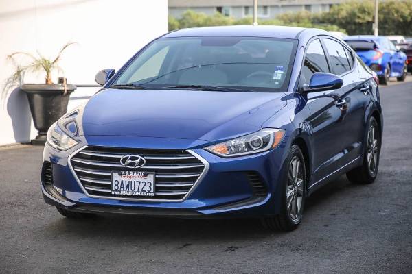 2018 Hyundai Elantra SEL sedan Lakeside Blue - - by for sale in Sacramento , CA – photo 3
