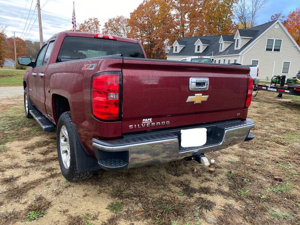 One owner 2014 Chevy Silverado Z 71 85 k like new - cars & trucks -... for sale in Limington, ME – photo 4