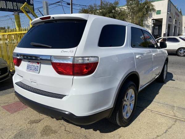 2013 Dodge Durango SXT suv Bright White - - by dealer for sale in INGLEWOOD, CA – photo 4