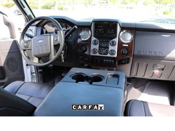 Customized 2015 Ford F350 Super Duty Crew Cab Lariat Pickup 4D 6 3/4 for sale in Folsom, CA – photo 4