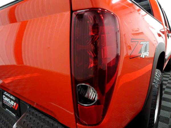 2008 Chevy Chevrolet Colorado 4WD Crew Cab 128 Z71 pickup Orange for sale in Branson West, MO – photo 19