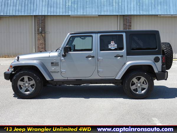 '13 JEEP WRANGLER UNLIMITED FREEDOM EDITION 4X4 w/ Hardtop & Leather! for sale in Saraland, AL – photo 17