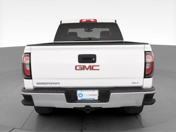 2018 GMC Sierra 1500 Crew Cab SLT Pickup 4D 5 3/4 ft pickup White -... for sale in Fort Worth, TX – photo 9