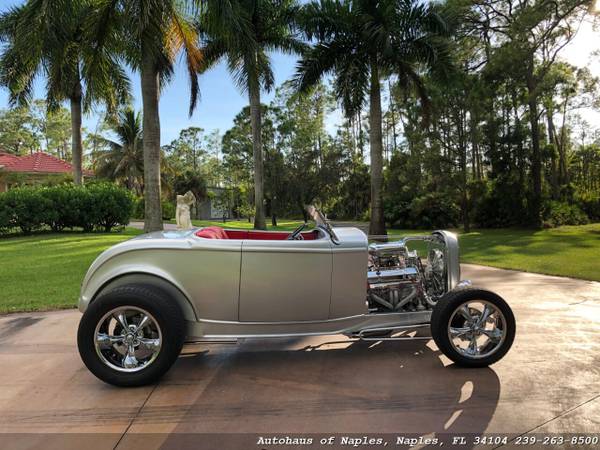 1932 Ford Roadster Hot Rod, less than 2,000 miles since build! Head tu for sale in Naples, FL – photo 2