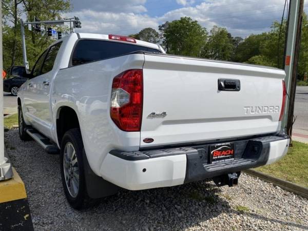 2016 Toyota Tundra PLATINUM CREWMAX 4X4, WARRANTY, LEATHER, NAV for sale in Norfolk, VA – photo 4