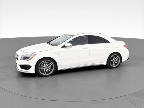2014 Mercedes-Benz CLA-Class CLA 45 AMG 4MATIC Coupe 4D coupe White... for sale in NEWARK, NY – photo 4