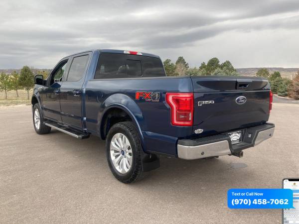 2016 Ford F-150 F150 F 150 4WD SuperCrew 145 Lariat - CALL/TEXT for sale in Sterling, CO – photo 5