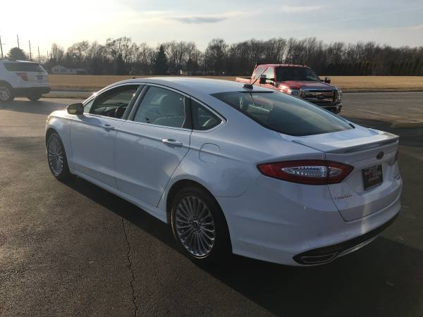 2014 FORD FUSION TITANIUM AWD - - by dealer - vehicle for sale in Hebron, IL – photo 3