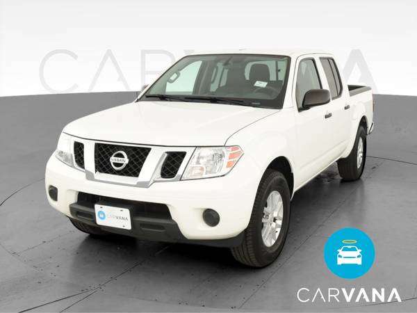 2016 Nissan Frontier Crew Cab SV Pickup 4D 5 ft pickup White -... for sale in Lewisville, TX