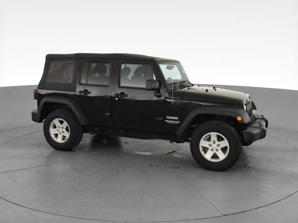 2017 Jeep Wrangler Unlimited Sport S Sport Utility 4D suv Black - -... for sale in Ithaca, NY – photo 14
