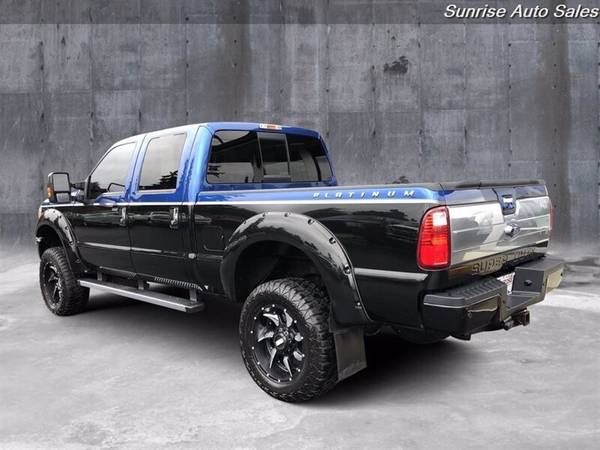 2015 Ford F-350 Diesel 4x4 4WD F350 Super Duty Platinum Truck - cars... for sale in Milwaukie, OR – photo 4