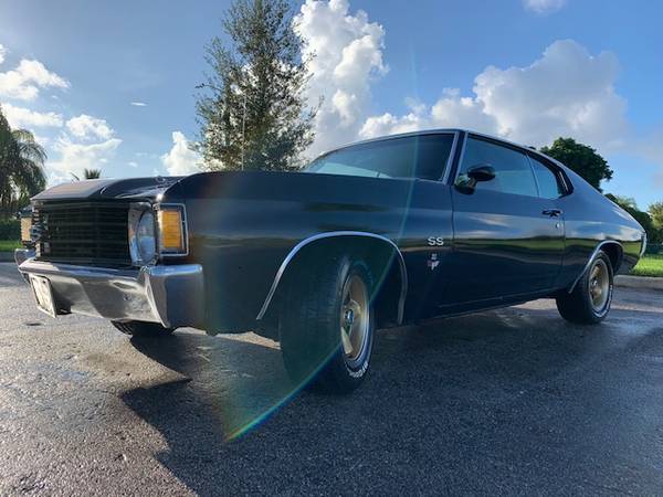 1972 CHEVELLE SS ORIGINAL - cars & trucks - by owner - vehicle... for sale in Hollywood, FL – photo 7