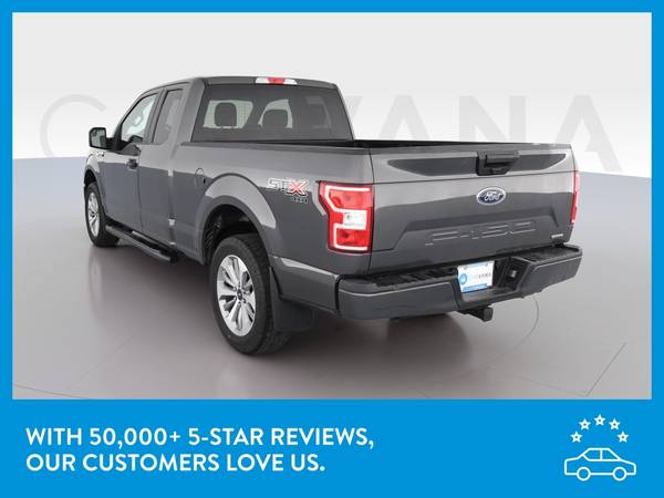 2018 Ford F150 Super Cab Lariat Pickup 4D 6 1/2 ft pickup Gray for sale in Hobart, IL – photo 6