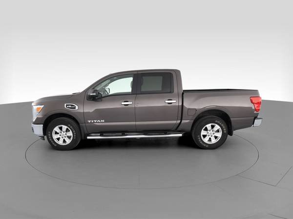 2017 Nissan Titan Crew Cab SV Pickup 4D 5 1/2 ft pickup Brown - -... for sale in Chicago, IL – photo 5