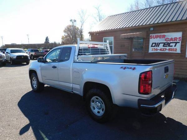 Chevrolet Colorado 4WD WT Extended Cab 4cyl Pickup Truck Work Trucks... for sale in Raleigh, NC – photo 2