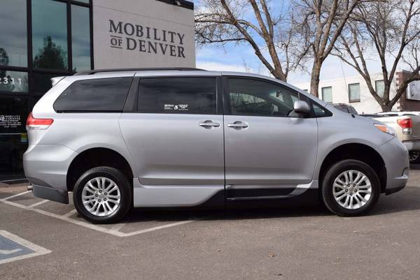 2012 *Toyota* *Sienna* *XLE* SILVER - cars & trucks - by dealer -... for sale in Denver, NM – photo 4