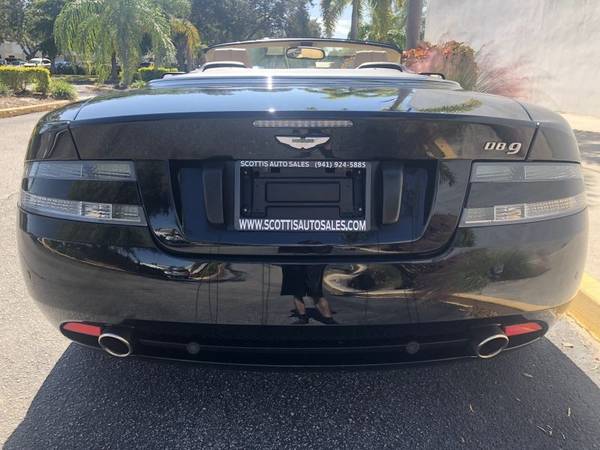 2008 Aston Martin DB9 DB9 CONVERTIBLE~ BLACK/ TAN~ ONLY 35K MILES~... for sale in Sarasota, FL – photo 10