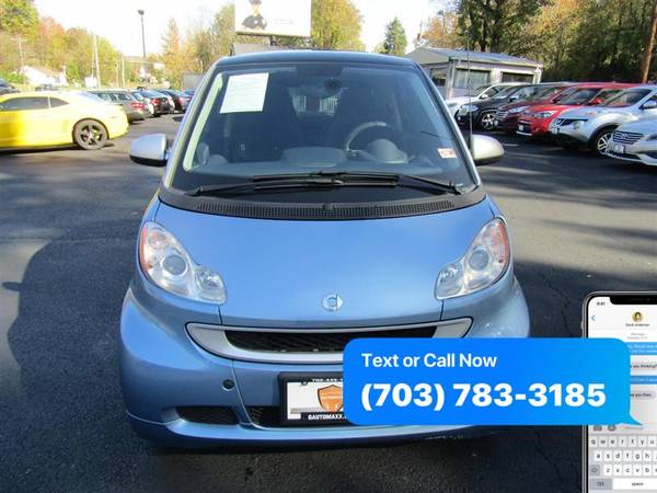 2012 SMART FORTWO Passion Coupe ~ WE FINANCE BAD CREDIT - cars &... for sale in Stafford, District Of Columbia – photo 2