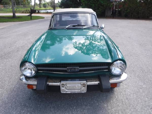 1976 TRIUMPH TR6 RARE AND NICE - cars & trucks - by dealer - vehicle... for sale in Naples, FL – photo 4