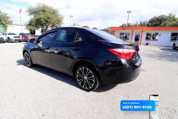 2014 Toyota Corolla S CVT - - by dealer - vehicle for sale in Orlando, FL – photo 13