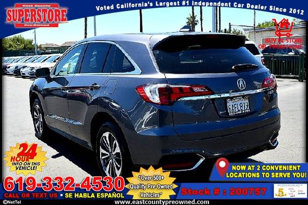 2018 ACURA RDX ADVANCE PACKAGE SUV-EZ FINANCING-LOW DOWN! - cars &... for sale in El Cajon, CA – photo 8