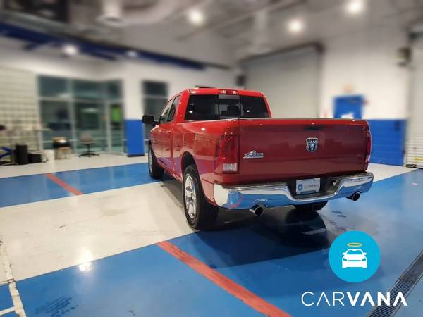 2016 Ram 1500 Quad Cab Big Horn Pickup 4D 6 1/3 ft pickup Red - -... for sale in Fort Myers, FL – photo 8