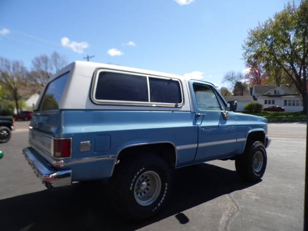 1983 Chevy K5 Blazer - - by dealer - vehicle for sale in Bloomer, WI – photo 4
