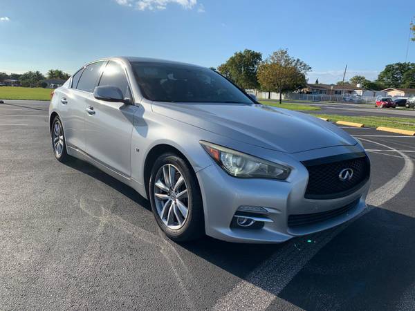 2014 INFINITI Q50 /LEATHER/BACKUP CAM/BLUETOOTH/ONE OWNER - cars &... for sale in Hollywood, FL – photo 3