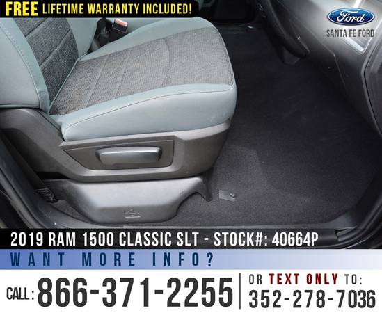 2019 RAM 1500 CLASSIC SLT 4WD *** Bluetooth, Camera, SiriusXM *** -... for sale in Alachua, FL – photo 22