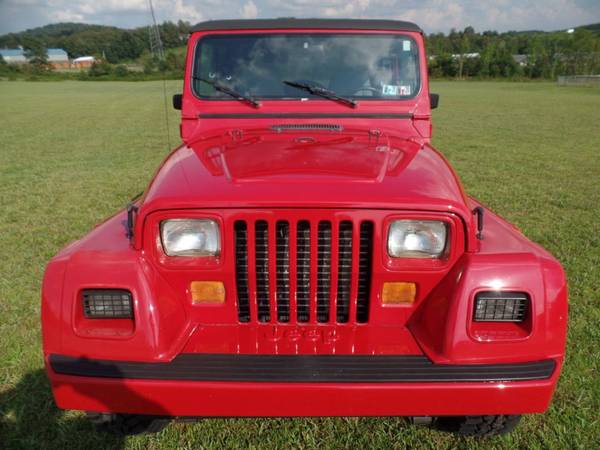 1992 *Jeep* *Wrangler* *2dr Renegade* Red for sale in Johnstown , PA – photo 11