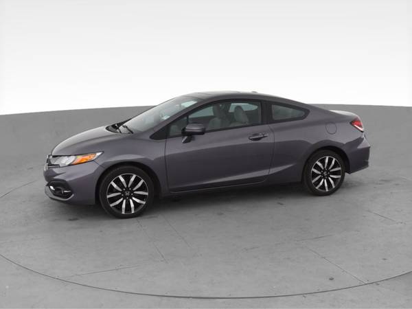 2015 Honda Civic EX-L Coupe 2D coupe Gray - FINANCE ONLINE - cars &... for sale in NEW YORK, NY – photo 4