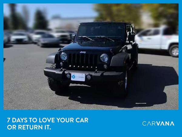 2017 Jeep Wrangler Unlimited Sport S Sport Utility 4D suv Black for sale in Las Cruces, NM – photo 13