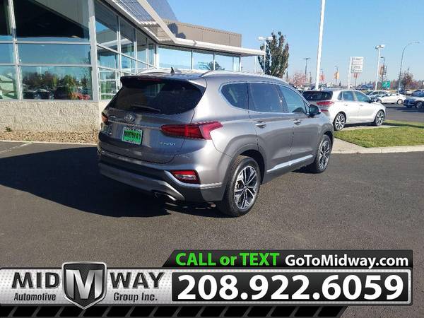 2019 Hyundai Santa Fe Ultimate - SERVING THE NORTHWEST FOR OVER 20... for sale in Post Falls, WA – photo 3