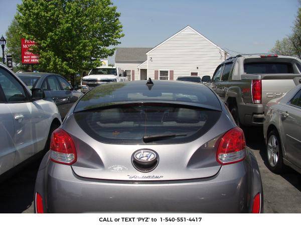2012 HYUNDAI VELOSTER Coupe BASE (SILVER) - - by for sale in Bedford, VA – photo 5
