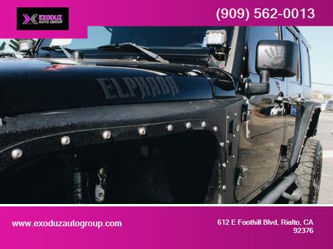 CUSTOMIZED 2015 JEEP WRANGLER 4X4 - cars & trucks - by dealer -... for sale in Rialto, CA – photo 3