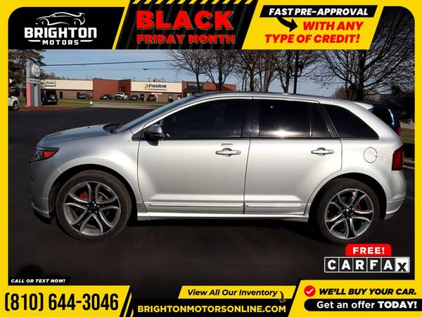 2013 Ford *Edge* *Sport* *AWD!* *AWD* FOR ONLY $251/mo! - cars &... for sale in Brighton, MI – photo 3