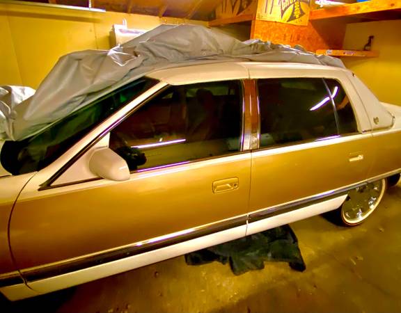 94 Cadillac Deville 17 Vogues & Chrome rims - - by for sale in Indianapolis, IN – photo 7