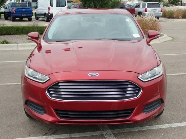 2013 Ford Fusion sedan SE (Bordeaux Reserve) GUARANTEED for sale in Sterling Heights, MI – photo 3