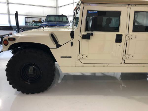 1996 hummer h1 humvee convertible gas 4x4 civilian real hummer -... for sale in Copan, TX – photo 16