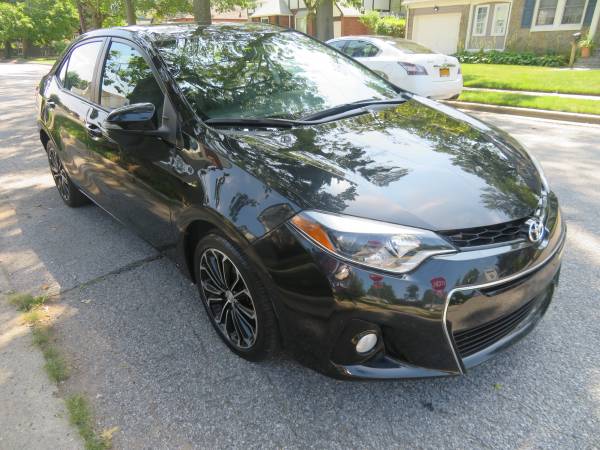 2016 TOYOTA COROLLA S PLUS 15K NAVI BACK UP CAM SUNROOF LEATHER for sale in Baldwin, NY – photo 3