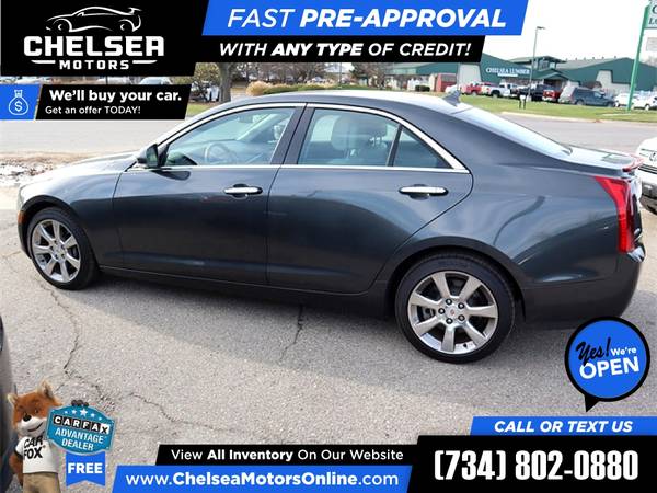 $232/mo - 2014 Cadillac ATS 2.0L Turbo Luxury AWD - Easy Financing!... for sale in Chelsea, MI – photo 3