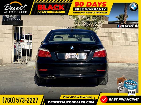 2008 BMW 528xi AWD 1 OWNER 88,000 MILES Sedan is clean inside and... for sale in Palm Desert , CA – photo 10