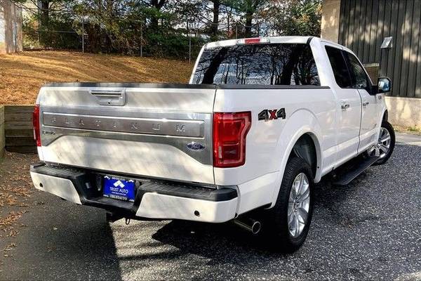 2015 Ford F150 SuperCrew Cab Platinum Pickup 4D 5 1/2 ft Pickup -... for sale in Sykesville, MD – photo 6